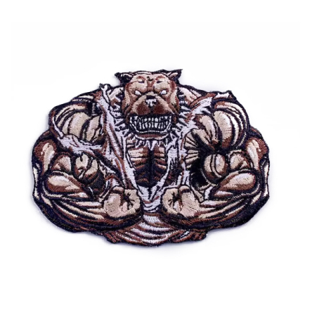 Nášivka Muscular Bulldog malá