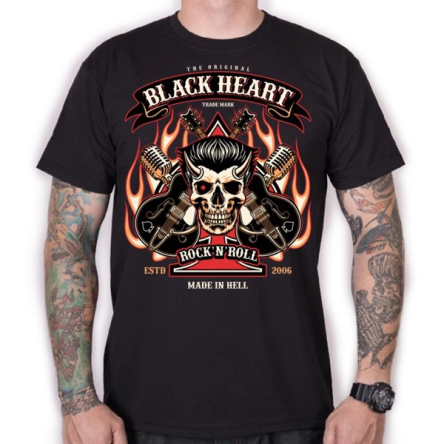 Tričko pánské BLACK HEART Hillbilly boy