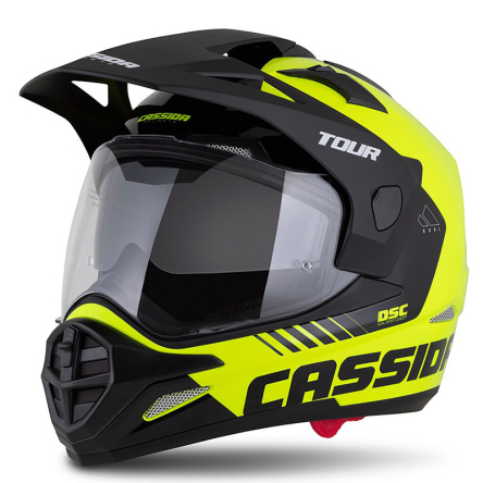 Helma CASSIDA TOUR 2.0 DUAL žlutá fluo/černá