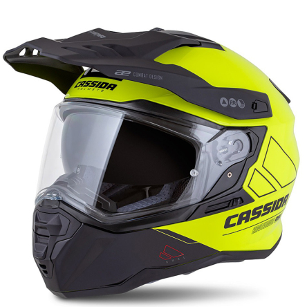 Helma CASSIDA ROAD RUNNER DUAL žlutá fluo/černá