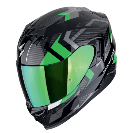 Helma SCORPION EXO-520 EVO AIR SENSUS černo/zelená