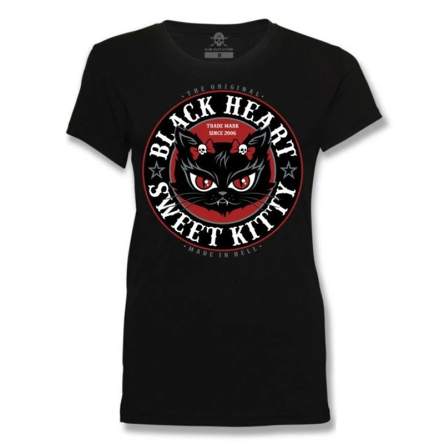 Tričko dámské BLACK HEART Kitty