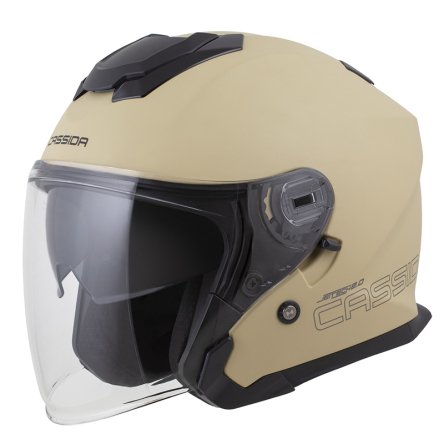 Helma CASSIDA JET TECH 2.0  SOLID písková matná/černá/šedá