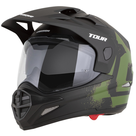 Helma CASSIDA TOUR 2.0 CREW černá matná/tmavě zelená