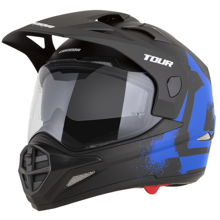 Helma CASSIDA TOUR 2.0 CREW černá matná/modrá