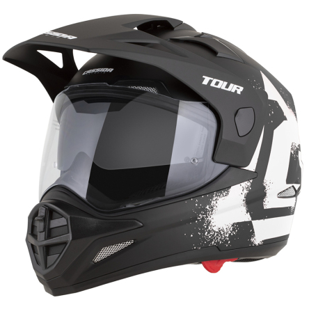 Helma CASSIDA TOUR 2.0 CREW černá matná/bílá
