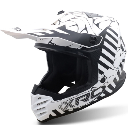 Helma XRC MX JASPER YOUTH 2.0 BLACK/WHITE - dětská