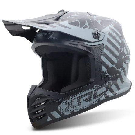 Helma XRC MX JASPER YOUTH 2.0 BLACK/GREY - dětská