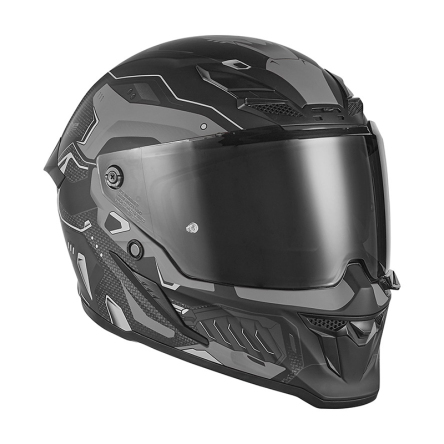 Helma NOX GOLIATH BERSERK černá matná/titanová