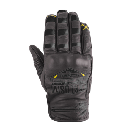 Rukavice NOX IRON GLITCH černá/hnědá