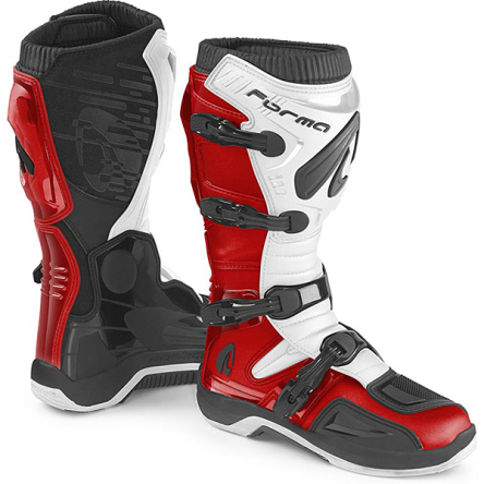 Boty FORMA TRACTION červeno/bílo/černé