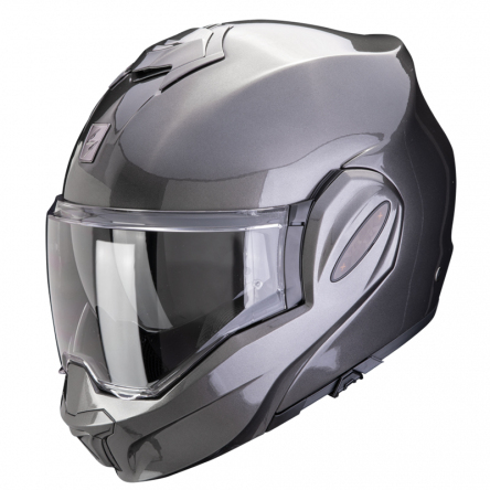 Helma SCORPION EXO-TECH EVO PRO solid metalická šedá