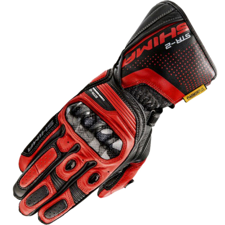 Rukavice SHIMA STR-2 černo-červené