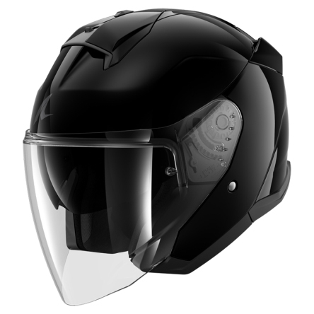 Helma SHARK SKWAL JET BLANK BLK