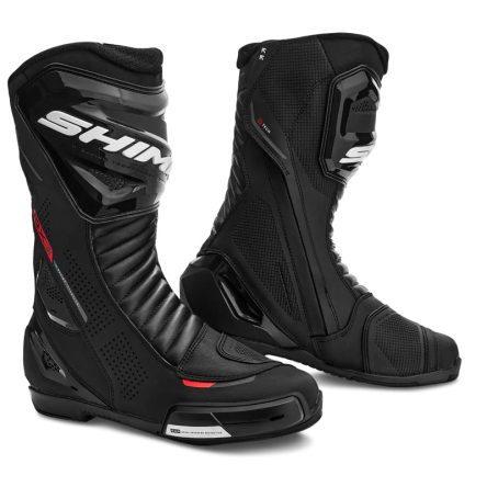 Boty SHIMA RX-3 černo-fluo červené