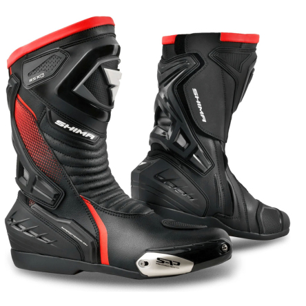 Boty SHIMA RSX-6 černo-fluo červené