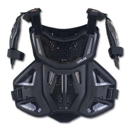 Chránič hrudníku ATLAS DEFENDER II PLUS CE1 černý