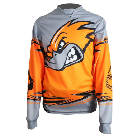 Dětský dres XRC MX DUCKER Youth orange/grey