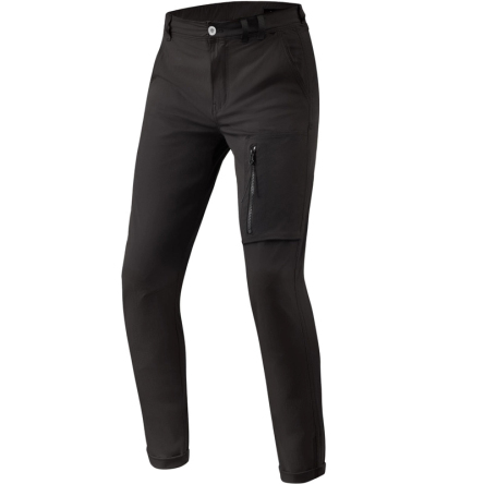 Kalhoty REVIT CHINO TERRY SKINNY černé