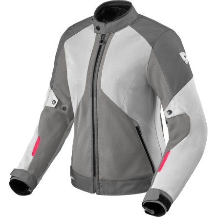 Bunda REVIT TORQUE 3 H2O dámská šedo-růžová