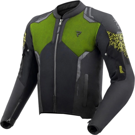 Bunda REBELHORN JAX černo-fluo žlutá