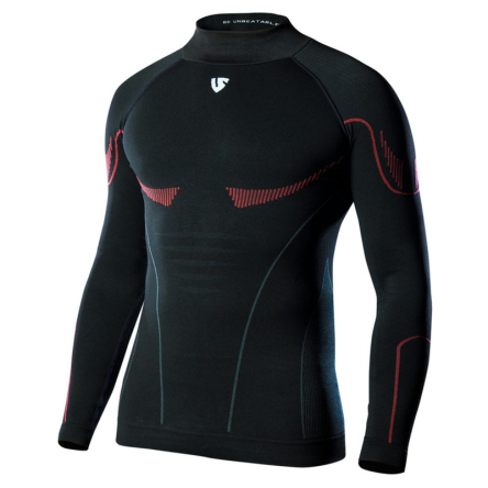 Termotriko s dlouhým rukávem UNDER SHIELD HERO TURTLE NECK WARM PLUS pánské černé