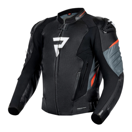 Bunda REBELHORN VELOCE černo-fluo červená