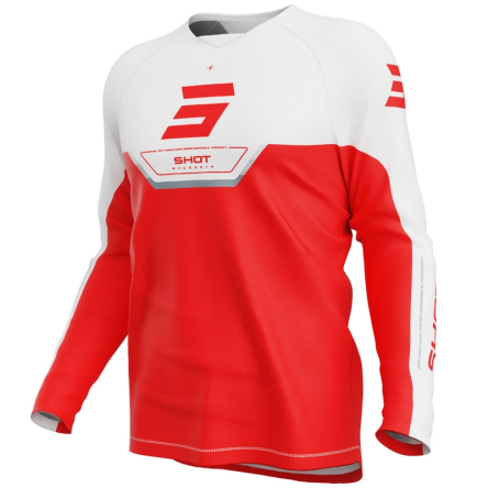 Dětský dres SHOT DRAW DAYTONA červený