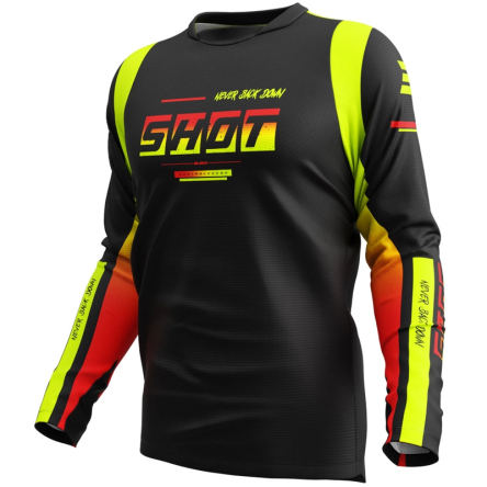 Dres SHOT DEVO BLOCK fluo žlutý