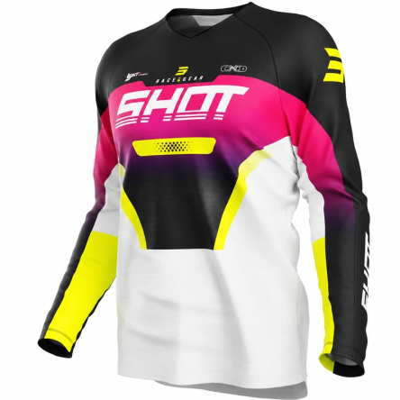 Dětský dres SHOT DRAW STRUCK růžový