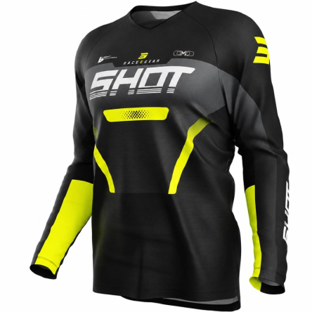 Dětský dres SHOT DRAW STRUCK šedý