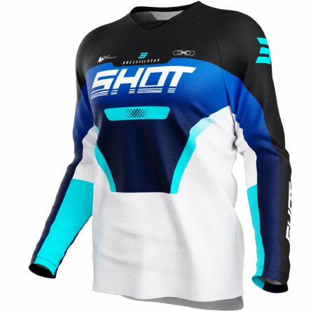 Dětský dres SHOT DRAW STRUCK modrý