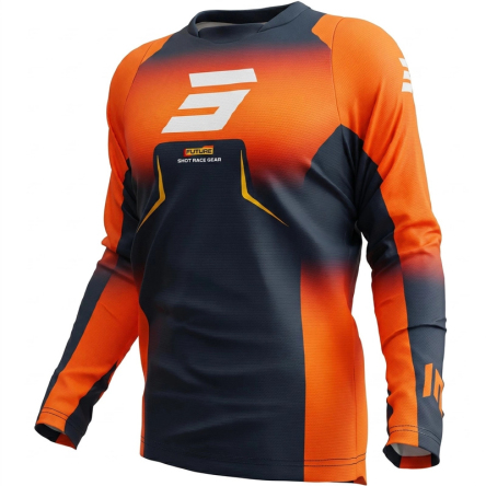 Dres SHOT DEVO FUTURE modro-oranžový