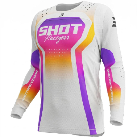 Dres SHOT CONTACT STREAM bílý