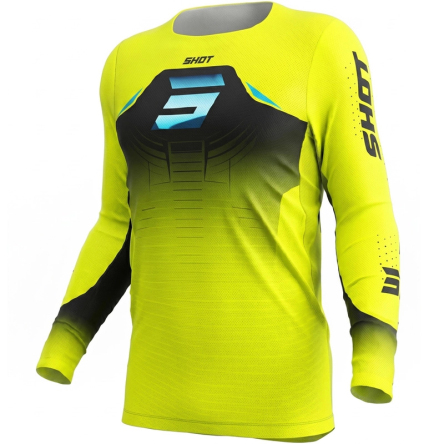 Dres SHOT AEROLITE PHASE fluo žlutý