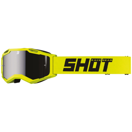 Brýle SHOT ASSAULT 2.0 SOLID fluo žluté s iridiovým sklem