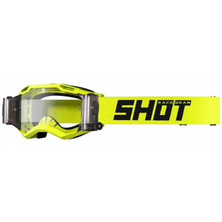 Brýle SHOT ASSAULT 2.0 SOLID ROLL-OFF fluo žluté