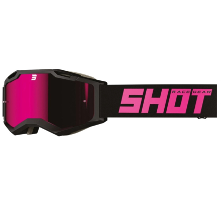 Brýle SHOT IRIS 2.0 SOLID černo-růžové