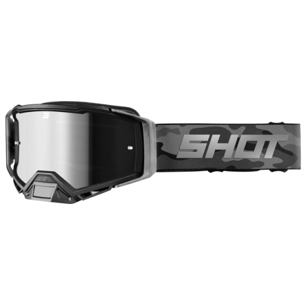 Brýle SHOT CORE šedé camo s iridiovým plexi
