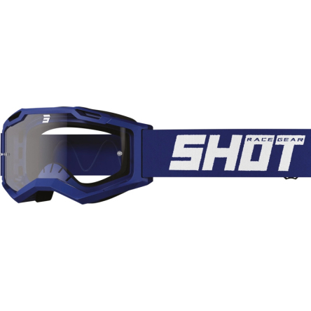 Dětské brýle SHOT ROCKET KID 2.0 modré s čirým plexi
