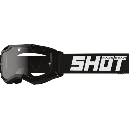 Dětské brýle SHOT ROCKET KID 2.0 černé s čirým plexi