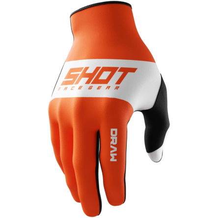 Rukavice SHOT DRAW SKY oranžové