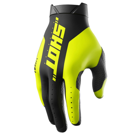 Rukavice SHOT LITE PRO fluo žluté