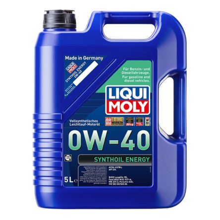 Motorový olej SYNTHOIL 4T 0W-40 ENERGY- 5L