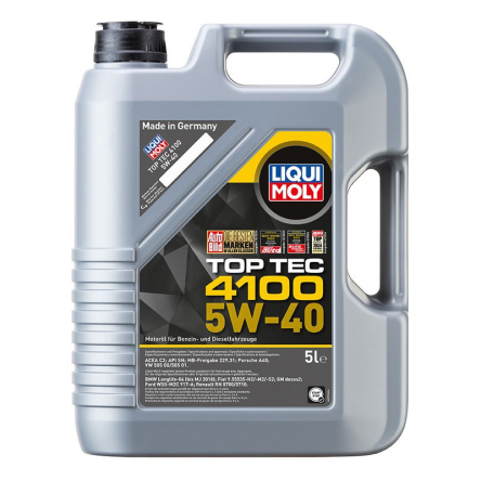 Motorový olej 4T 5W-40 TOP TEC 4100 - 5L