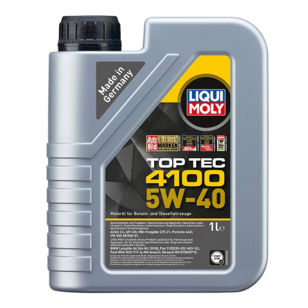 Motorový olej 4T 5W-40 TOP TEC 4100 - 1L