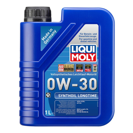 Motorový olej SYNTHOIL 4T 0W-30 LONGTIME - 1L