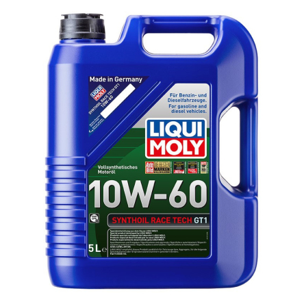 Motorový olej SYNTHOIL 4T 10W-60 RACE TECH GT1 - 5L