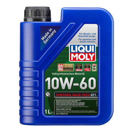 Motorový olej SYNTHOIL 4T 10W-60 RACE TECH GT1 - 1L