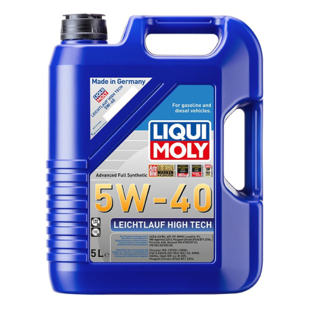 Motorový olej 4T 5W-40 LEICHTLAUF HIGH TECH - 5L